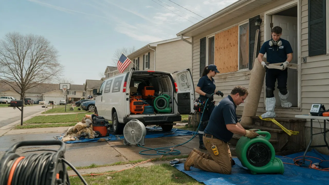 Water Damage Restoration in Harvard, ID near me